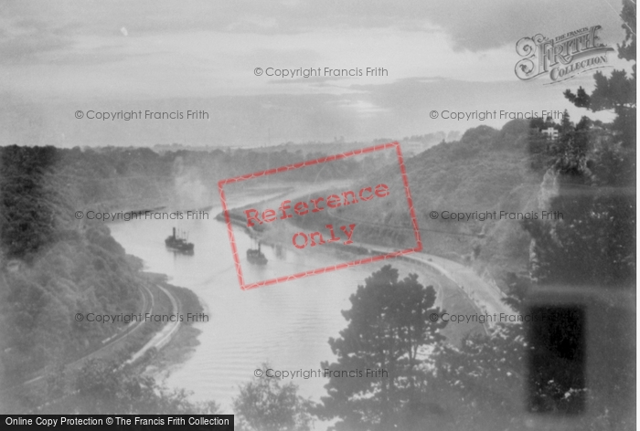 Photo of Bristol, Sunset In Avon Gorge c.1935