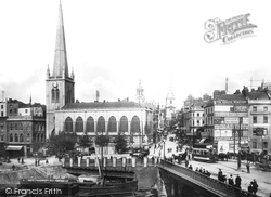 The Bridge And The Church Of St Nicholas 1901, Bristol
