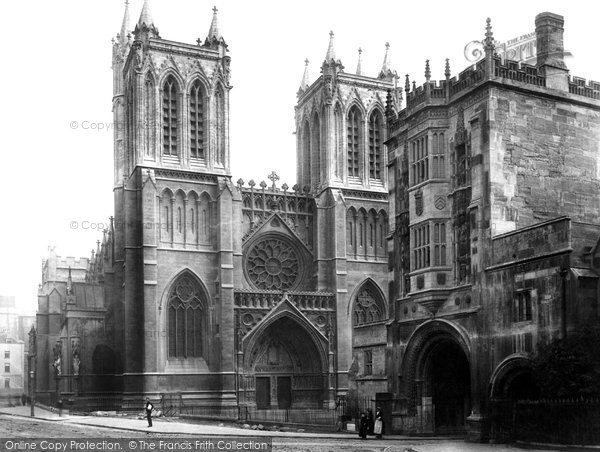 Photo of Bristol, The Cathedral 1890