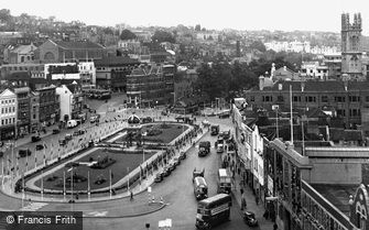 Bristol, the Centre 1953