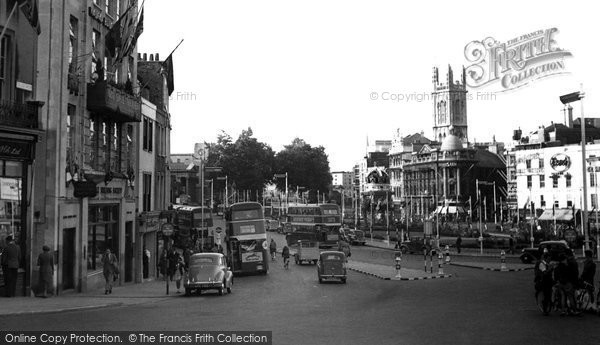 Photo of Bristol, The City Centre c.1953