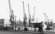 Bristol, the Docks 1953