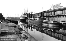 Bristol, the Docks 1960