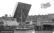 Bristol, the New Bascule Bridge c1950