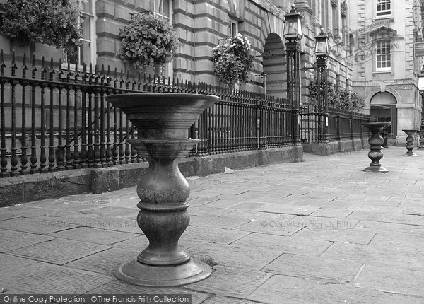 Photo of Bristol, The Pillars ('nails'), Corn Exchange, Corn Street 2005