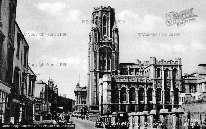 Photo of Bristol, The University c.1950
