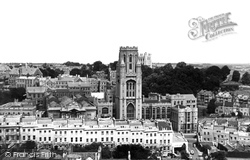The University From Cabot Tower c.1950, Bristol