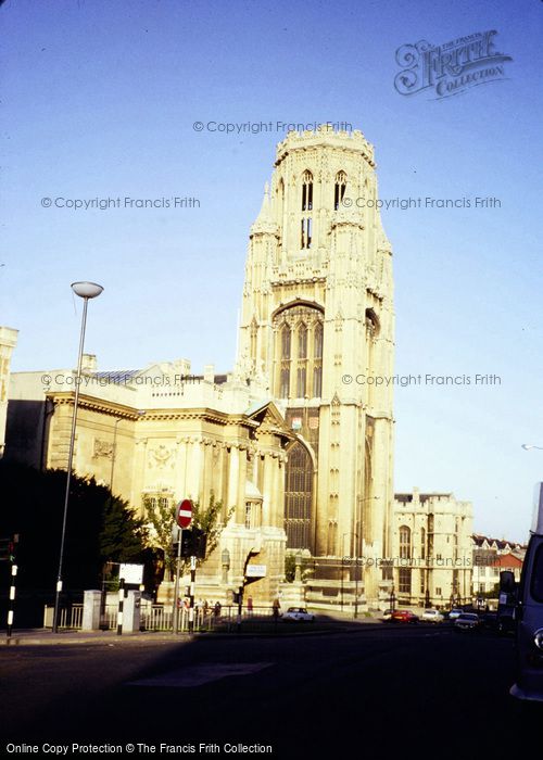 Photo of Bristol, University, Wills Memorial Tower c.1985