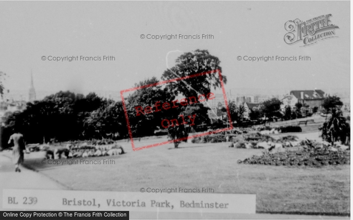 Photo of Bristol, Victoria Park, Bedminster c.1950