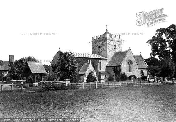 Photo of Britford, St Peter's Church 1906