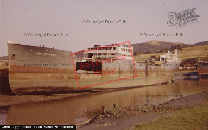 Photo of Briton Ferry, Giants Grave, Theo Ward Shipbreakers 1961