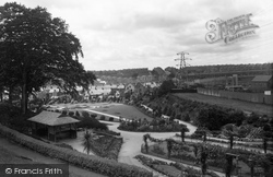The Rose Garden, Jersey Park c.1950, Briton Ferry