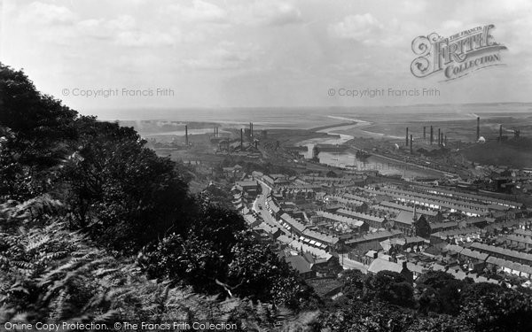 Photo of Briton Ferry, View From The Woods c.1950