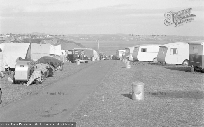 Photo of Brixham, Bay View Holiday Estate 1951