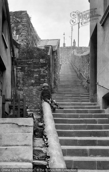 Photo of Brixham, Bay View Steps 1922