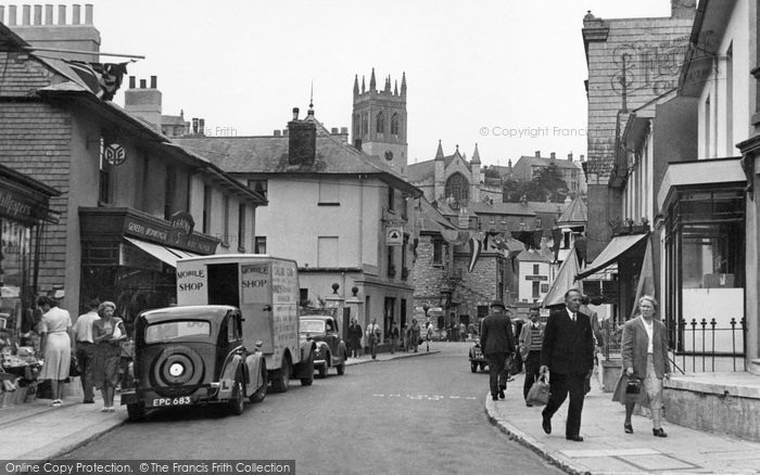 Photo of Brixham, Boton Street c.1950