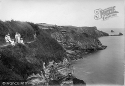 Cliff Path, Mudstone 1918, Brixham