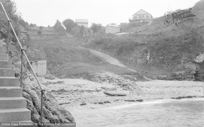 Photo of Brixham, Fishcombe Beach And Torbay Chalet Camp c.1939