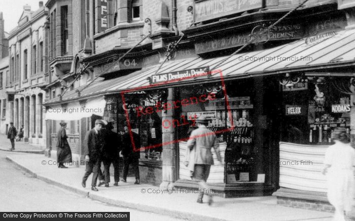 Photo of Brixham, Fore Street Shop Front 1922