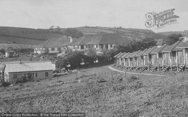 Photo of Brixham, From The Chalets, Dolphin Holiday Camp c.1950