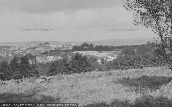 Photo of Brixham, From The Dolphin Holiday Camp Playing Fields c.1950