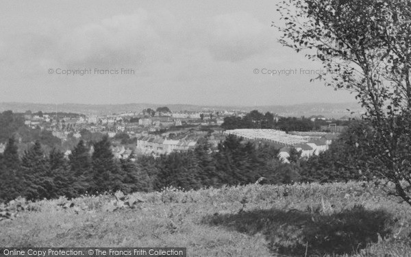 Photo of Brixham, From The Playing Fields, Dolphin Holiday Camp c.1950