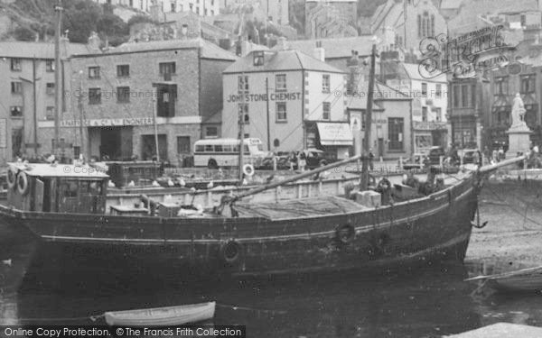 Photo of Brixham, Harbour, A Fishing Boat c.1939