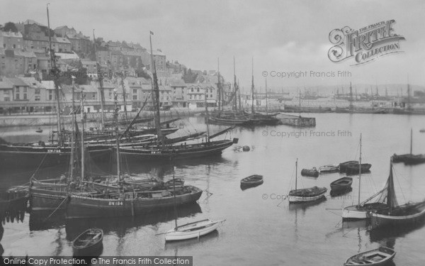 Photo of Brixham, Harbour And Boats 1924