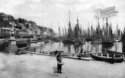 Harbour c.1900, Brixham