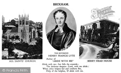 Henry Francis Lyte, Brixham