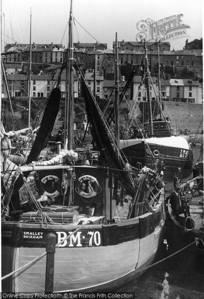 Photo of Brixham, In The Harbour c.1955