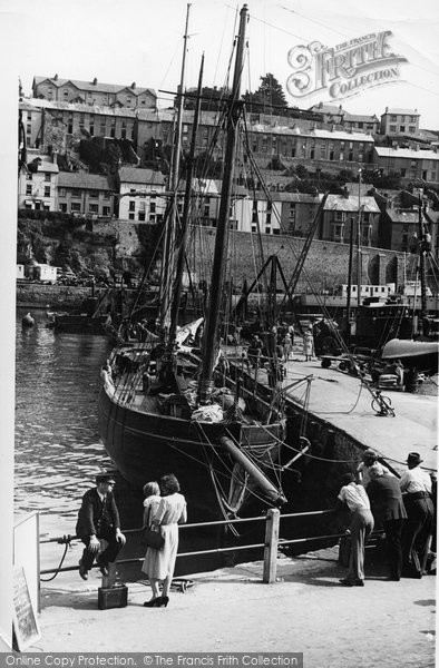 Photo of Brixham, In The Harbour c.1955