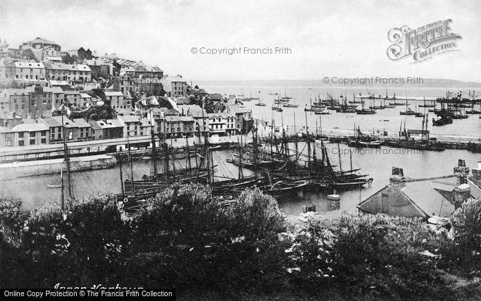 Photo of Brixham, Inner Harbour c.1890