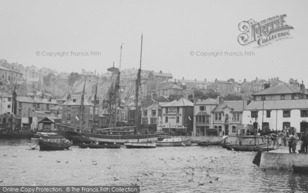Photo of Brixham, Inner Harbour c.1939