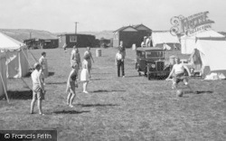 Louville Camp, A Game Of Football 1938, Brixham