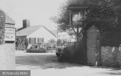 Main Entrance, St Mary's Bay Holiday Camp 1956, Brixham