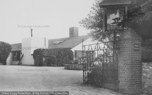 Photo of Brixham, Main Entrance, St Mary's Bay Holiday Camp 1956