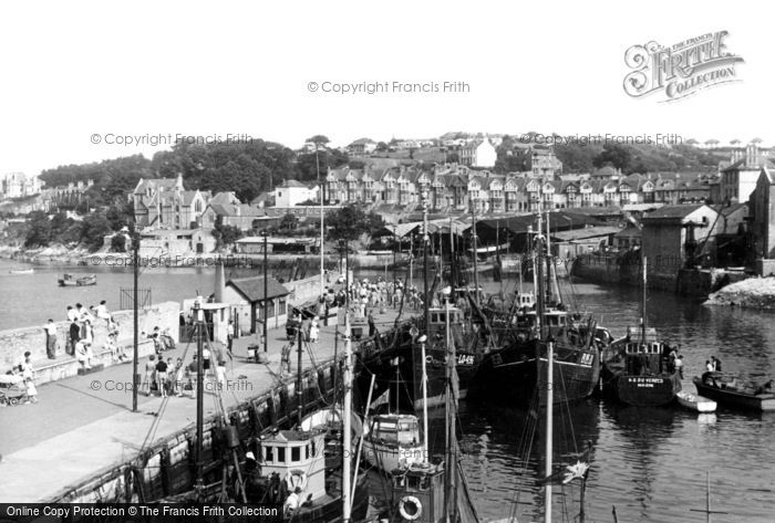 Photo of Brixham, New Pier c.1955