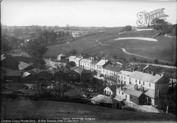 Photo of Brixham, New Road 1896
