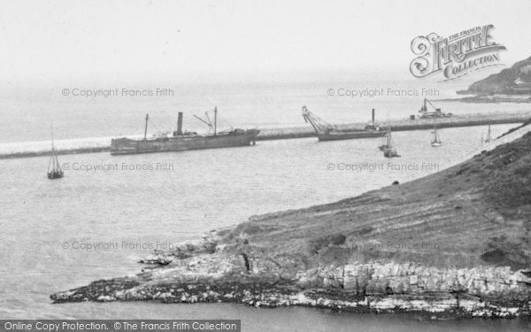 Photo of Brixham, Outer Harbour 1918