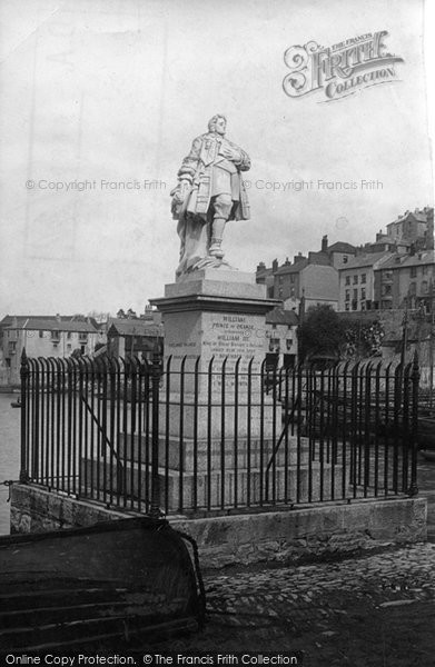Photo of Brixham, Prince Of Orange Monument 1891