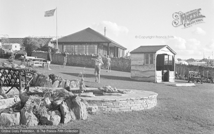Photo of Brixham, Rock Gardens, Bay View Holiday Estate 1951