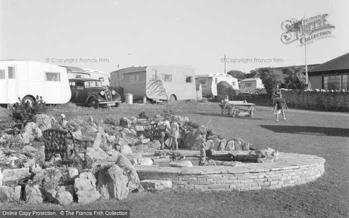 Photo of Brixham, Rock Gardens, Bay View Holiday Estate 1951