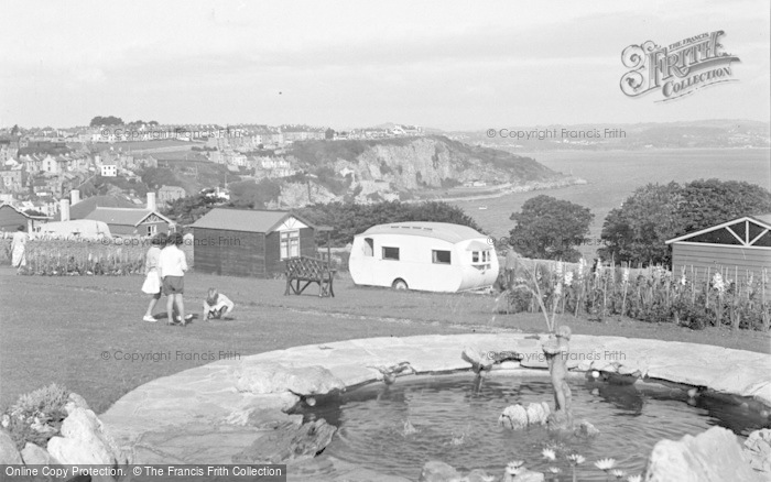 Photo of Brixham, Rock Gardens, Bay View Holiday Estate 1951