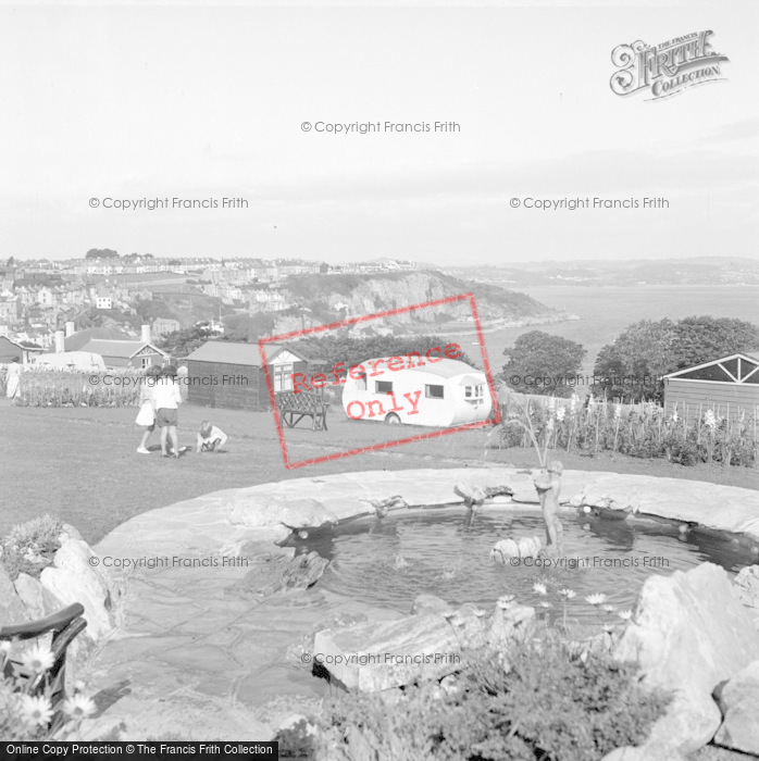 Photo of Brixham, Rock Gardens, Bay View Holiday Estate 1951