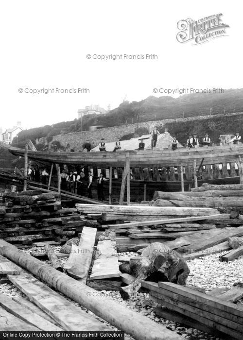 Photo of Brixham, Shipbuilders 1904