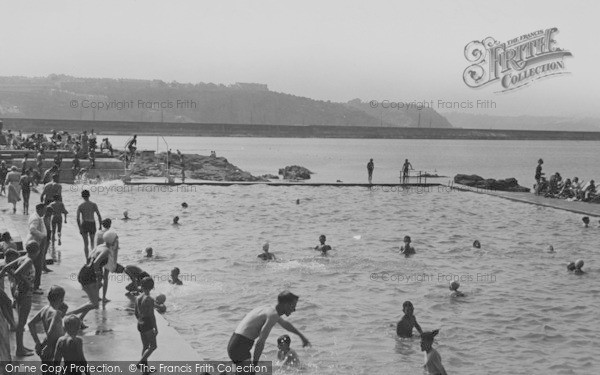 Photo of Brixham, Shoalstone Pool c.1950