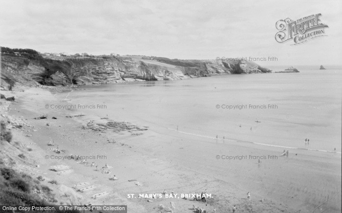 Photo of Brixham, St Mary's Bay c.1955
