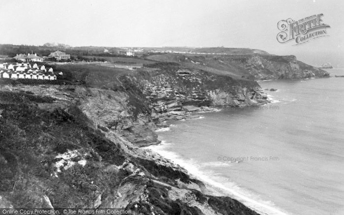 Photo of Brixham, St Mary's Bay Holiday Chalet Resort Showing Berry Head c.1939