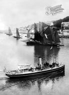 Steamer And Fishing Boats 1906, Brixham